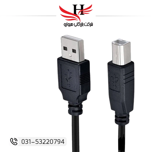 کابل پرینتر OSCAR طول 1.5 متر اورجینال با انتقال داده پایدار